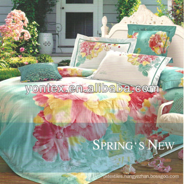 100% Cotton High Quality Bright Color Bedding Set